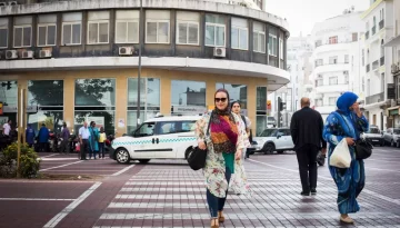 De Marokkaanse-Nederlandse Latifa Azzouzi heeft een recruitmentbureau opgezet in Casablanca.Beeld Deborah Benzaquen